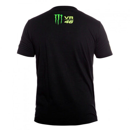 Official Valentino Rossi VR46 Monster T-Shirt Black - Momts 216704