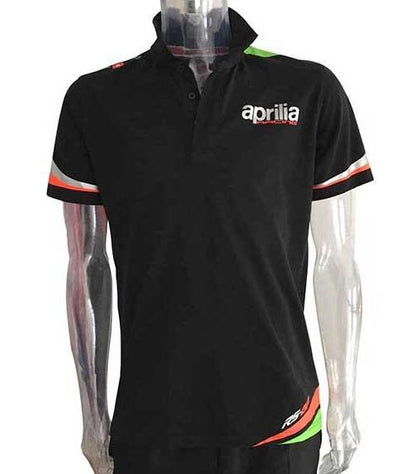 Official Aprilia Racing Black Polo - Do.