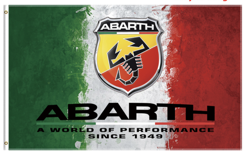 Fiat Abarth Italian Flag - Abarthitflag