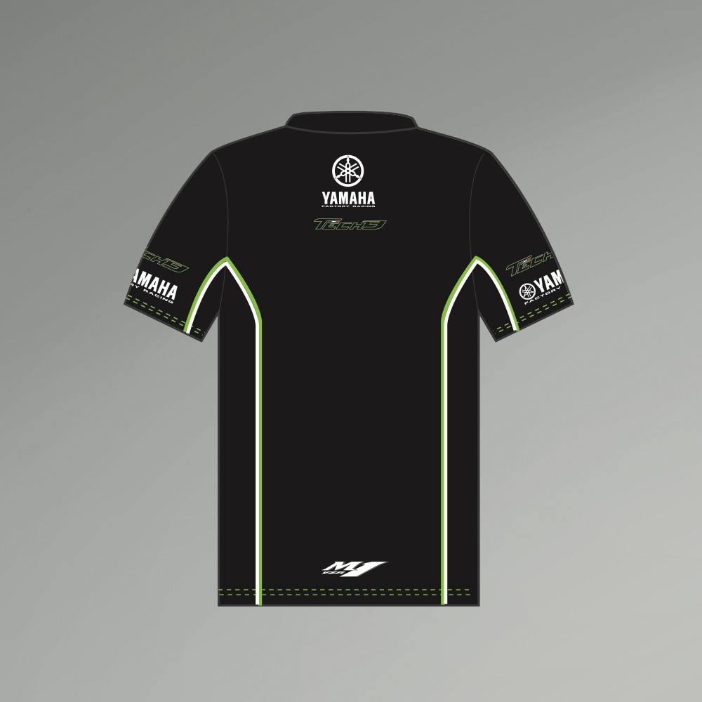 Official Tech 3 Yamaha Team T Shirt - 17T3Yam-Act1