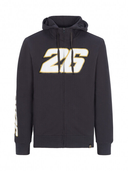 Official Dani Pedrosa 26 Zip Up Hoodie - Dpmfl 23501