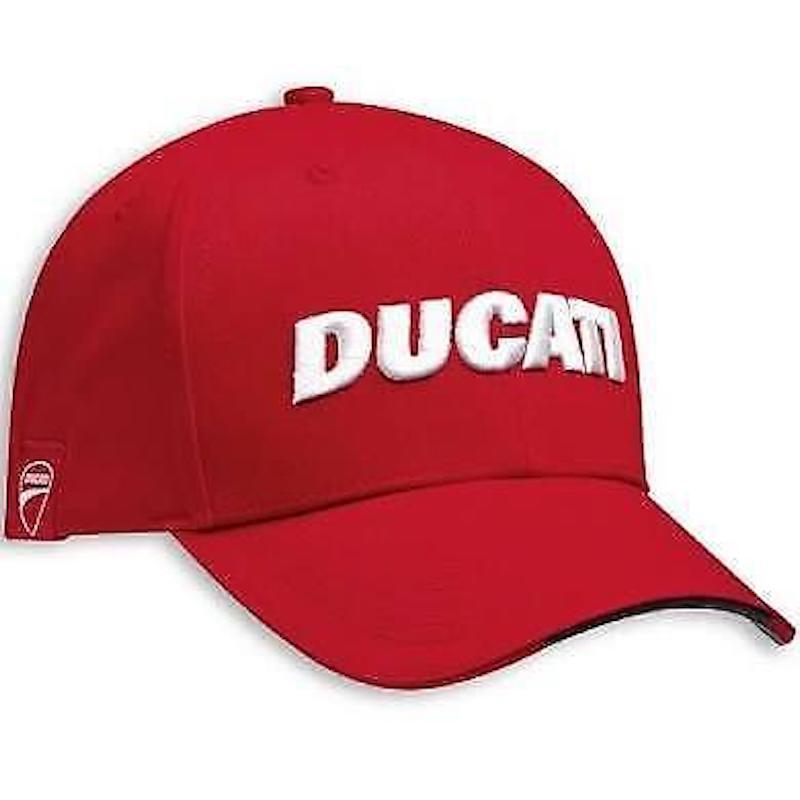 Official 3D Ducati Red Baseball Cap - Du-987701751