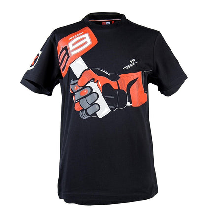 New Official Jorge Lorenzo The Hammer Black T-Shirt - 14 31207