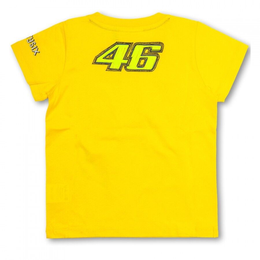 VR46 Official Valentino Rossi The Doctor Kids T'Shirt - Vrkts 206501