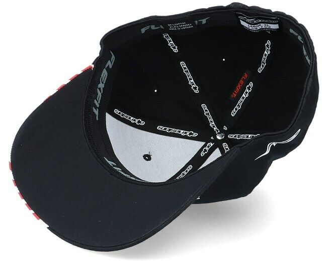 Alpinestar Phase Race Flexifit Black Baseball Cap - 1230 81013