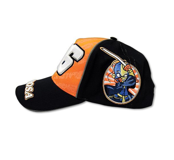 Official Dani Pedrosa 26 Navy/Orange Baseball - Cap - 761 02