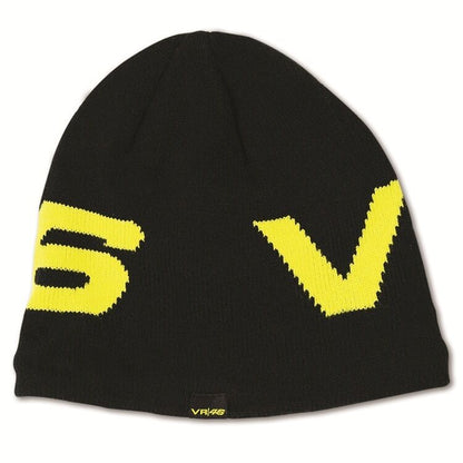 Official Valentino Rossi Vrfortysix Black Beanie - Vrmbe 83104