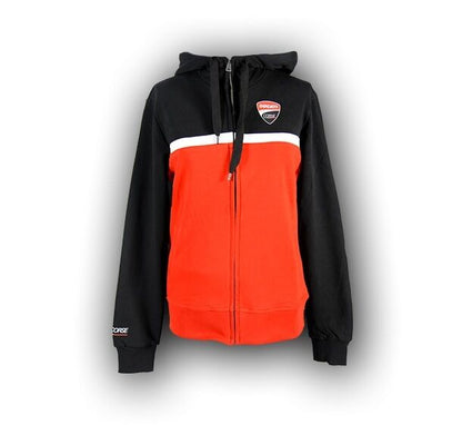 Official Ducati Corse Womans Zip Up Hoodie - 14 26006