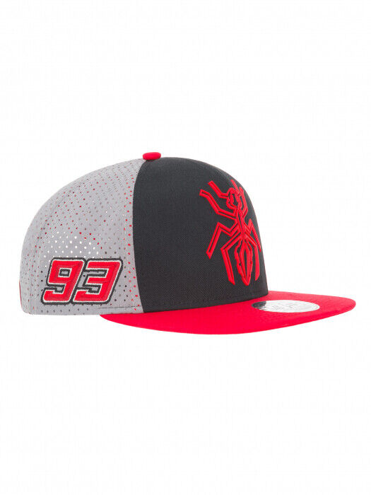 Official Marc Marquez 93 Laser Mesh Flat Peak Cap - 19 43007