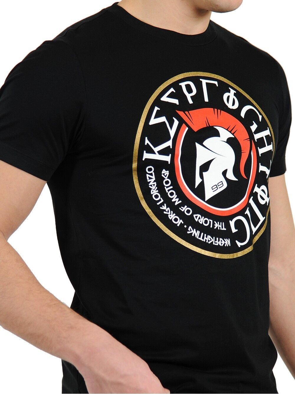 New Official Jorge Lorezno Spartan "Keep Fighting" T'Shirt - 16 31206