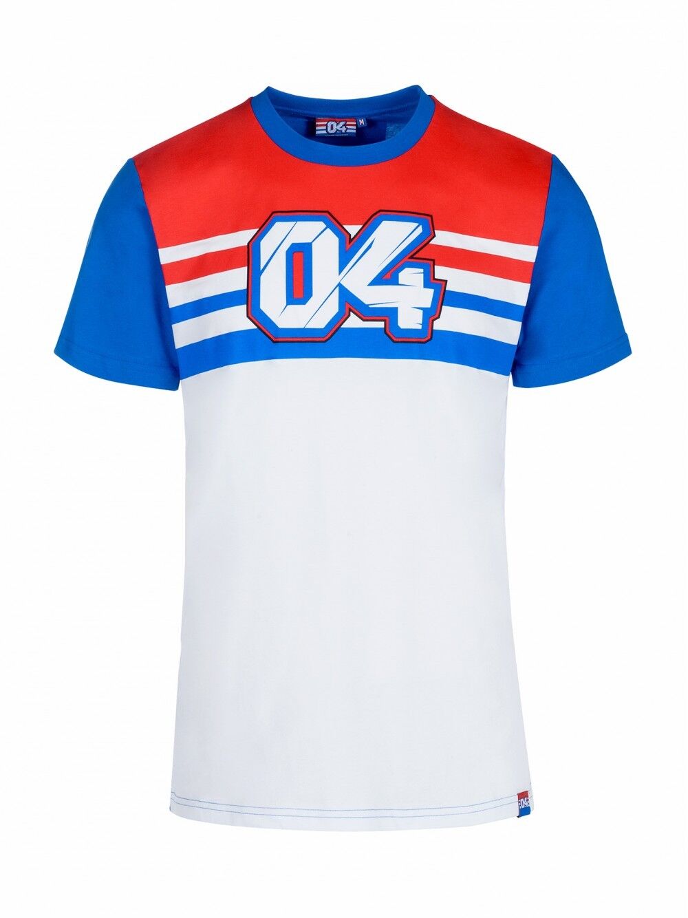 Andrea Dovizioso Official 04 Stripes T'shirt - 18 32201