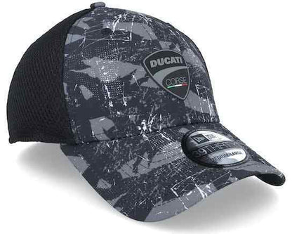 Official Ducati Corse New Era Aop Grey Trucker Cap - 60334547