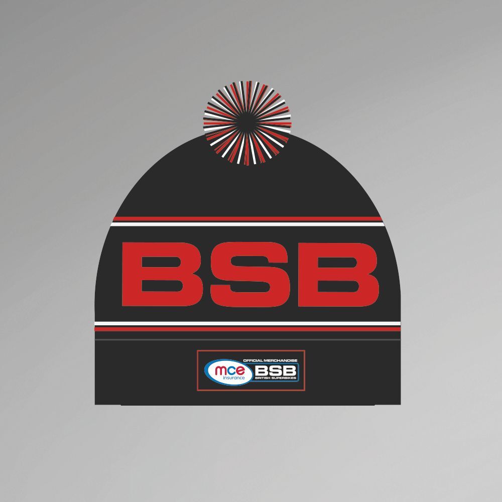 Official British Superbike Pom Pom Beanie