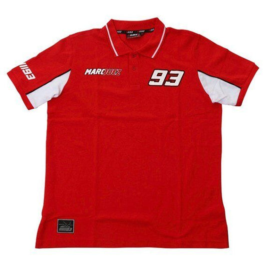 Official Marc Marquez 93 Red Polo - Mmmpo 16 13001