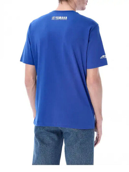 Fabio Quartararo Official Dual Yamaha Blue T Shirt - 23 33902