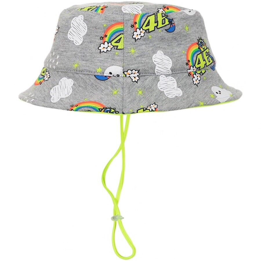 Official VR46 Valentino Rossi Babies Fisherman Hat . Vrkfh 435505