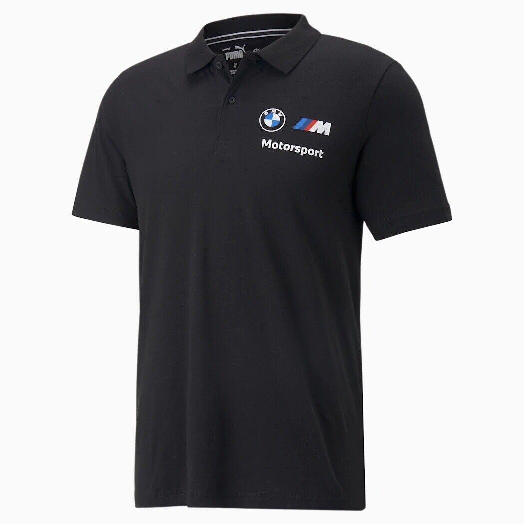 BMW Msport Essentials Black Polo Shirt - 536245_01