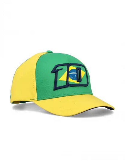 Official Diogo Moreira # 10 Flag Baseball Cap - 23 44101