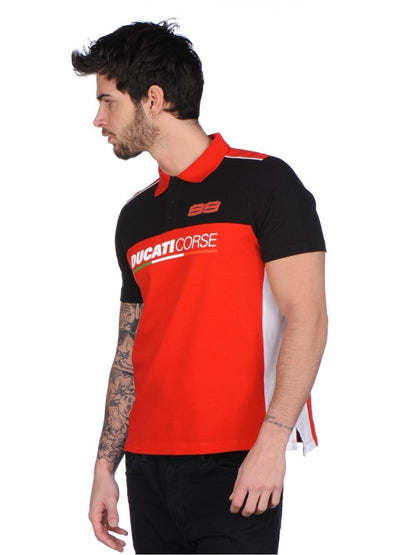 Official Jorge Lorenzo Ducati Corse Polo Shirt - 17 16003