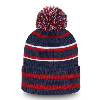 Scottish Football Sfa Stripe New Era Bobble Knit Hat - 60183697