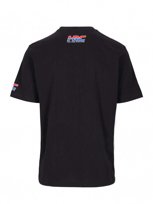 Official HRC Racing Wing Black T Shirt - 22 38002