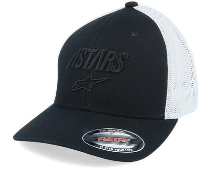 Alpinestar Angle Stretch Mesh Black Flexfit Baseball Cap - 1230 81011