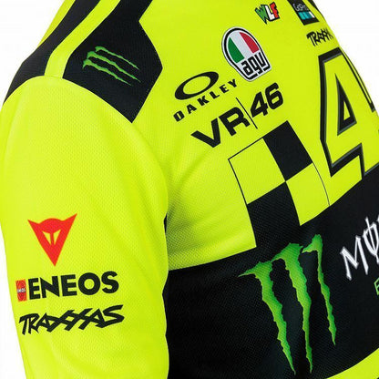 Official Valentino Rossi VR46 Monza Replica Long Sleeve T'shirt - Momts 316028