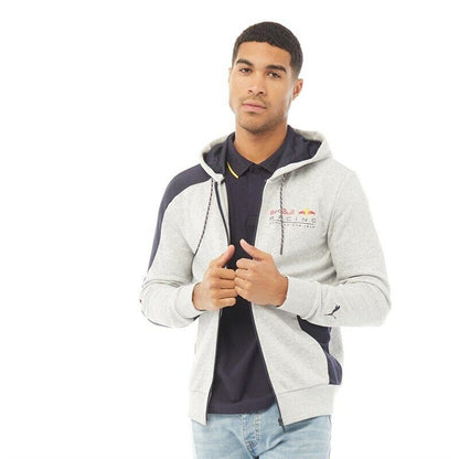 Red Bull Racing F1 Grey Heather Full Zip Hoodie - 596213 02