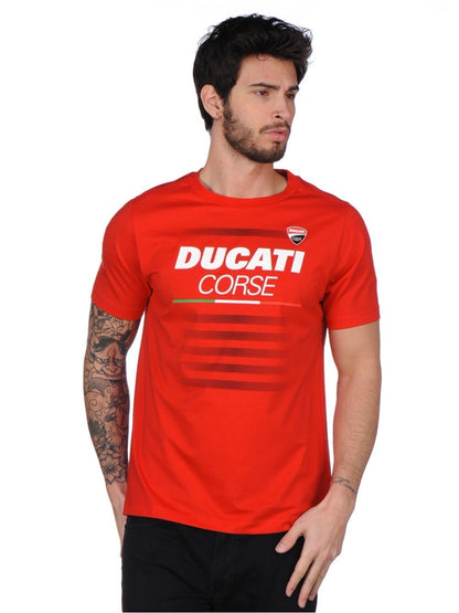 Official Ducati Corse Red T'shirt - 17 36004