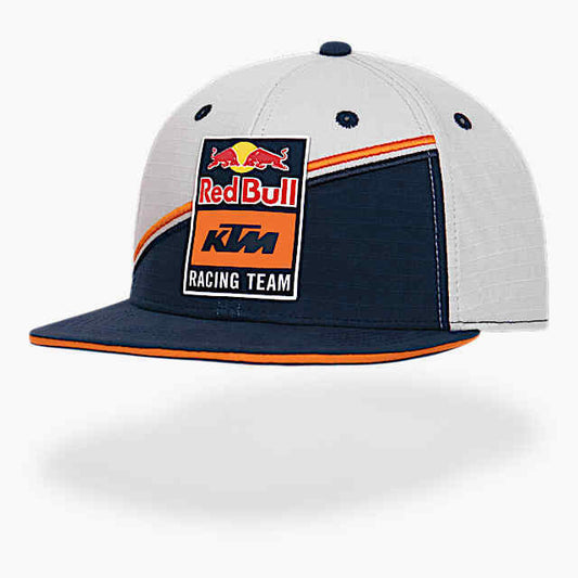 Official Red Bull KTM Racing Stone Flat Peak Cap - KTMxm016