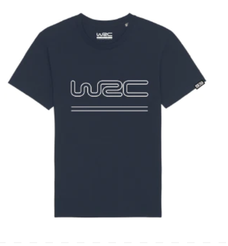 Official World Rally Championship Wrc Navy Glow T Shirt - Wrc15323