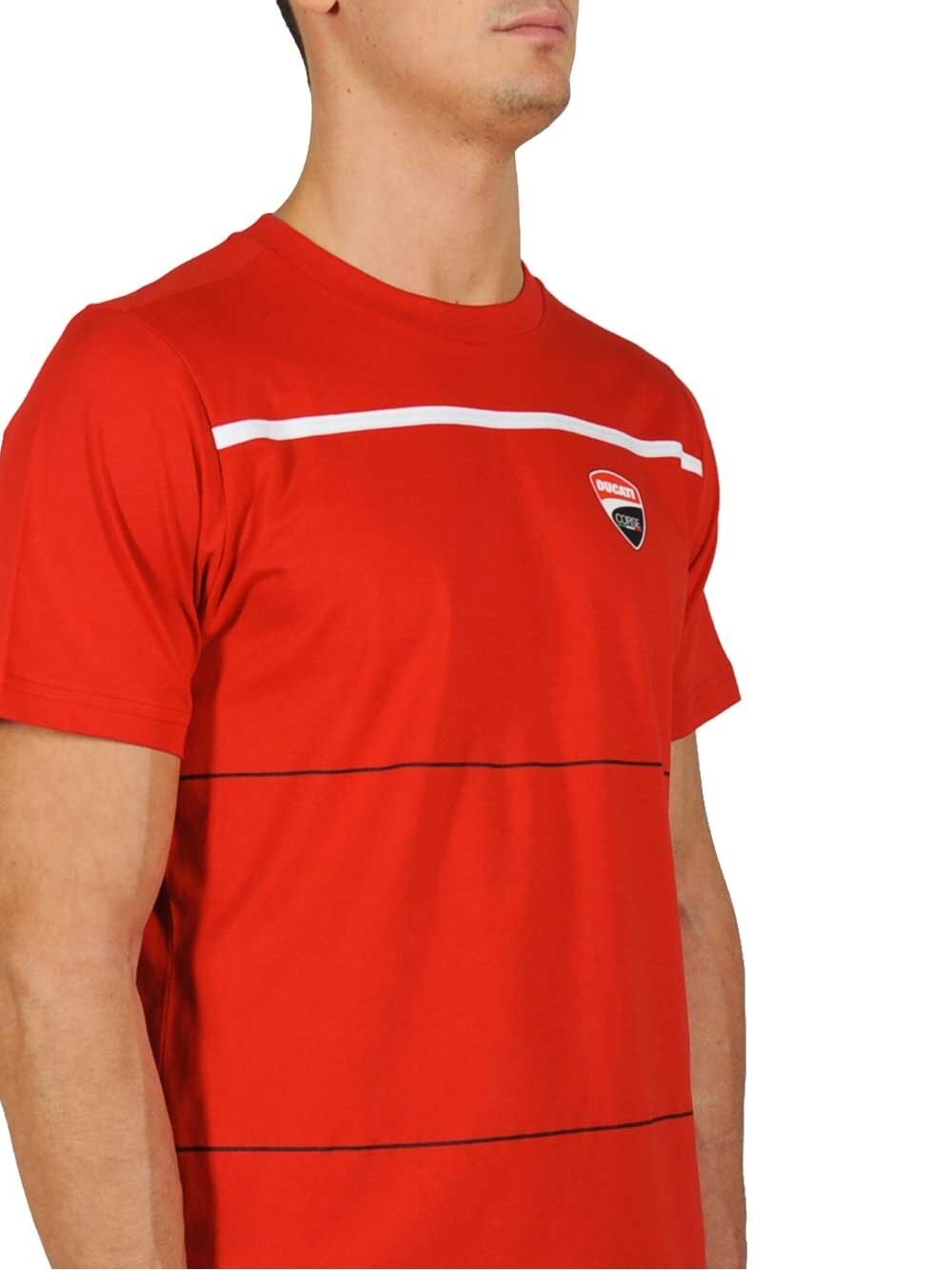 New Official Ducati Corse Red T'Shirt - 15 36002