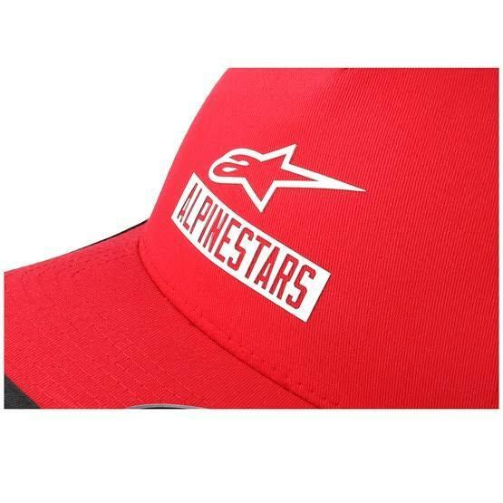 Alpinestar Pre Season Flexifit Red Baseball Cap - 1019 81128