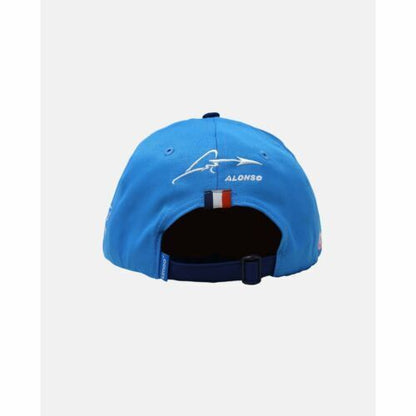 Official Alpine F1 New Era Alonso French Flat Peak Baseball Cap -