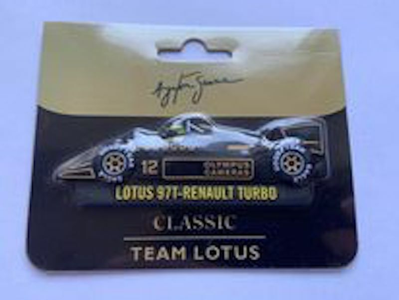 Ayrton Senna Official Lotus Fridge Magnet - As Lo 17 8712