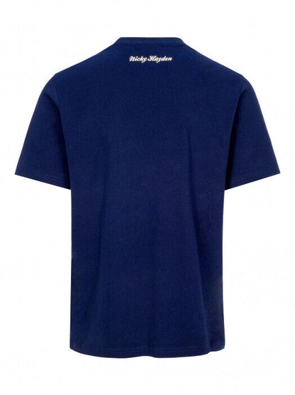 Official Nicky Hayden 69 Blue Flag T-Shirt - 20 34003