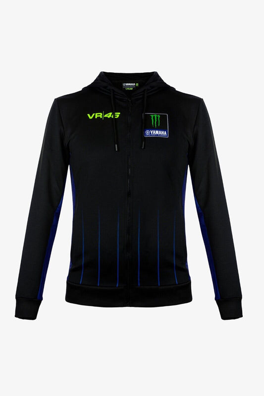 VR46 Official Valentino Rossi Monster Yamaha Hoodie Fleece - 364104