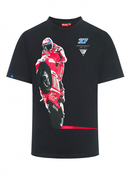 Official Casey Stoner Dark Grey MotoGP Legends T Shirt - 19 34502