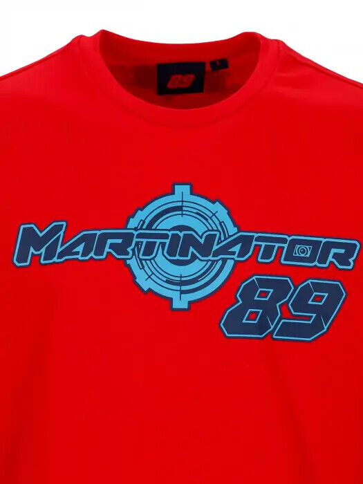 Official Jorge Martin Red Martinator T Shirt - 22 36202
