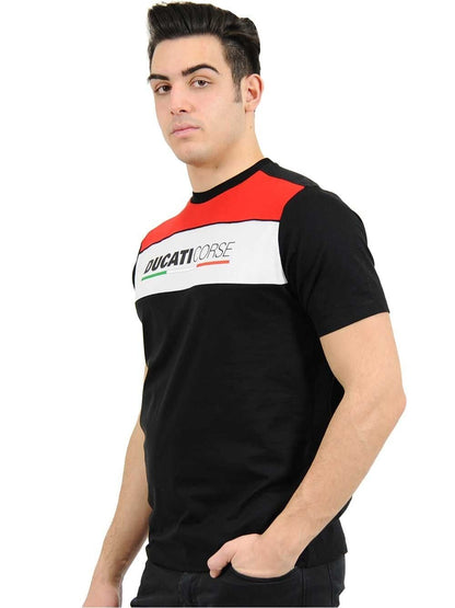 Official Ducati Corse Black T'Shirt - 16 36006