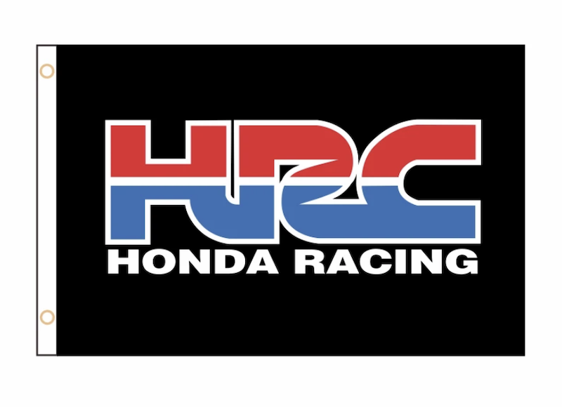 HRC (Honda) Racing Supporters Flag -
