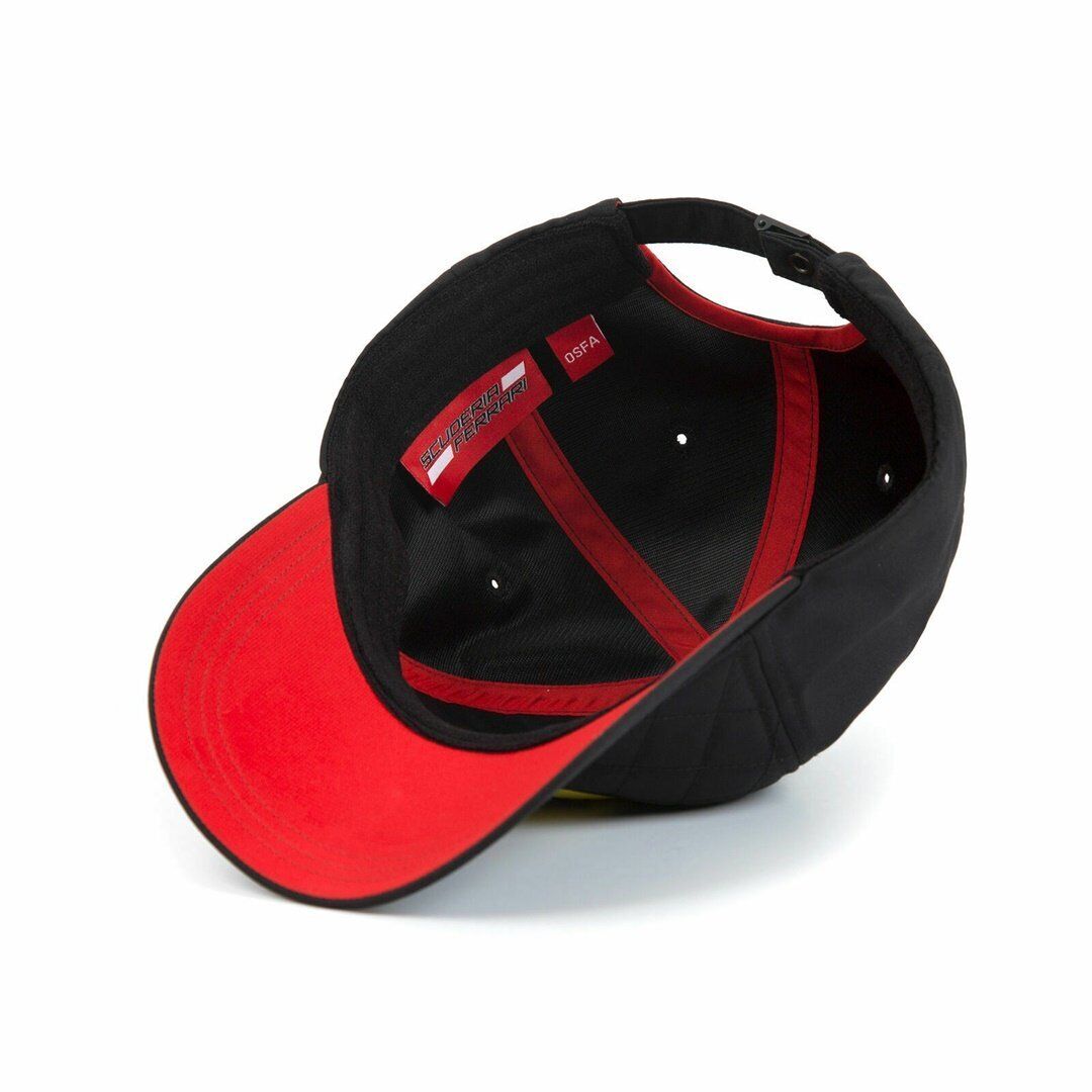 Scuderia Ferrari Fan's Quilted Black Baseball Cap - 130181044 100