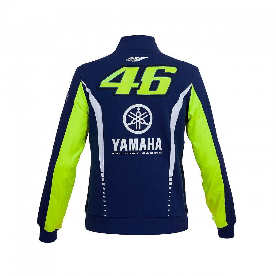 VR46 Official Womans Blue Yamaha Sweatshirt - Ydwfl 272409