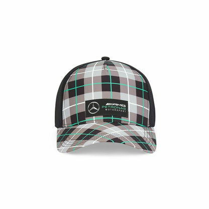 Mercedes Benz AMG Petronas Motorsport Tartan Baseball Cap - 141101027 900