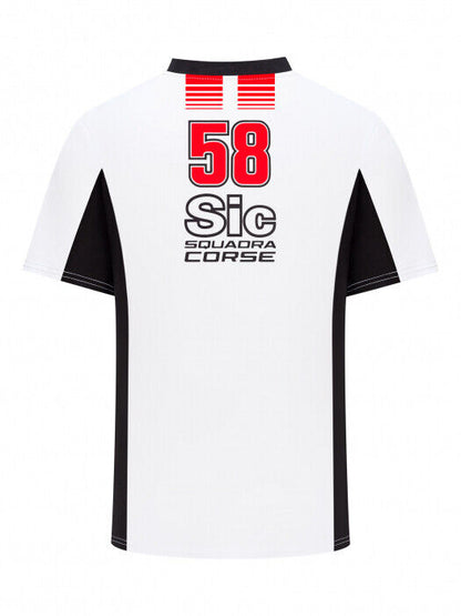 Official Marco Simoncelli Squadra Corse T Shirt - 19 35016