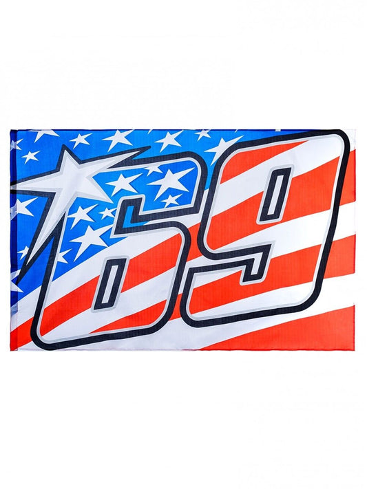 Official Nicky Hayden American Flag 18 54003