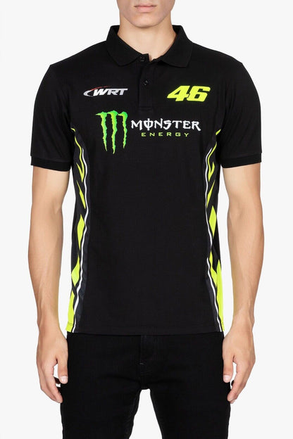 VR46 Official Valentino Rossi Wrt Monster Polo Shirt - Vampo 449204