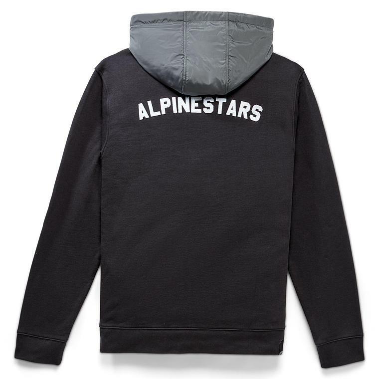 Alpinestars Robust Black & Grey Zip Up Hoodie - 1230-53150