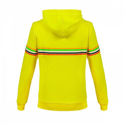 VR46 Official Womans Stripes Hoodie - Vrwfl 307201