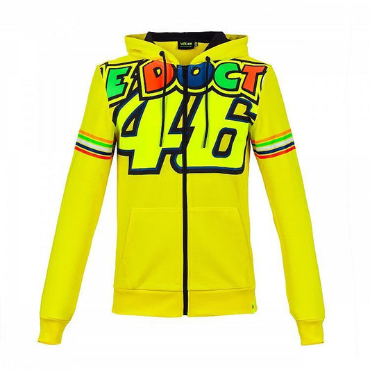 VR46 Official Valentino Rossi Doctor Hoodie Sweatshirt .Vrmfl 305301 / 322701